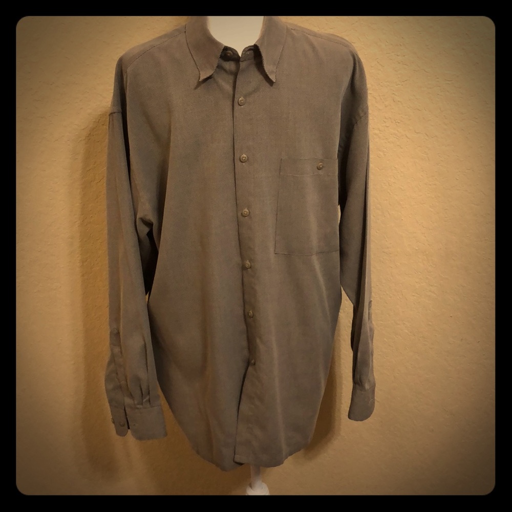 Men’s large Pierre Cardin great L long Slv shirt